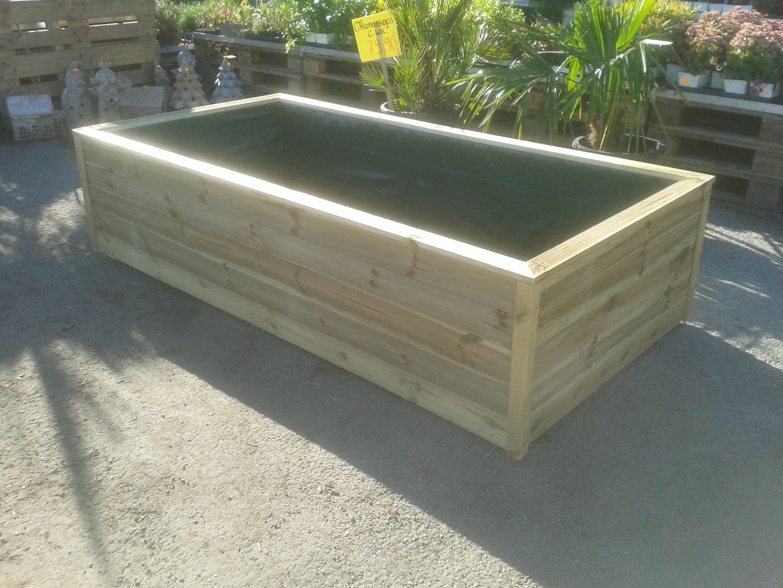 Jardinière Rectangulaire Grande Taille 200 Cm www.jardiflo.fr