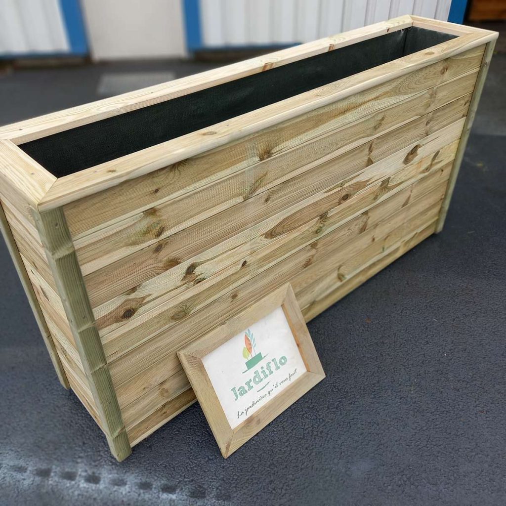 Jardiniere haute bois