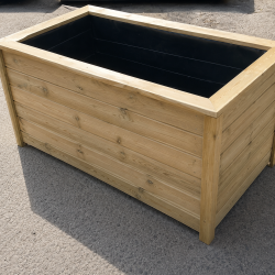 Jardinière rectangle 90x50x60