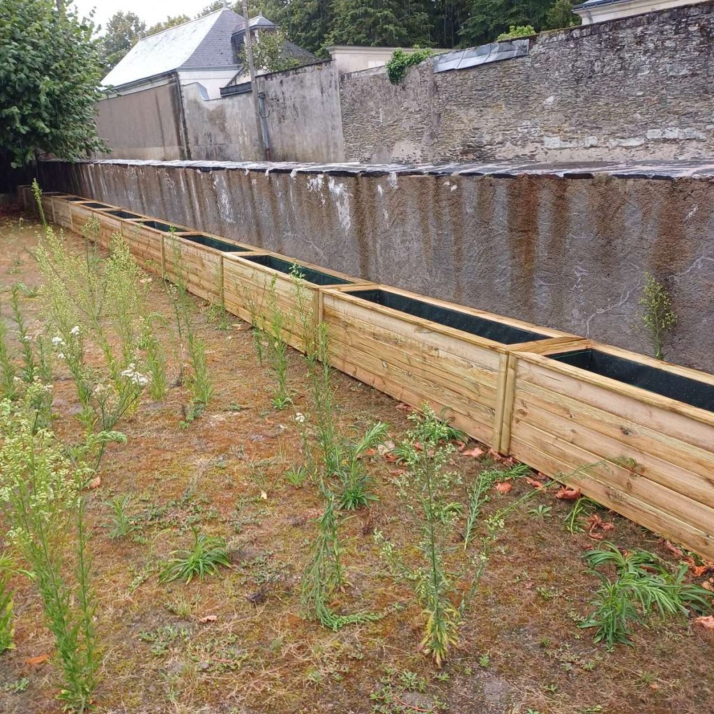 jardinière XXL bois