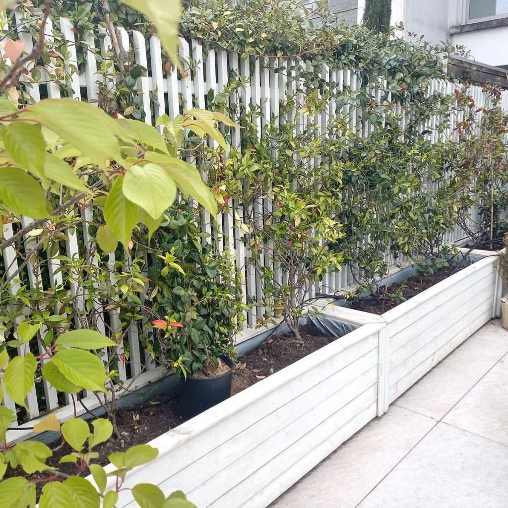 jardinière en bois sur-mesure