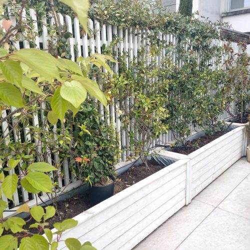 jardinière en bois sur-mesure