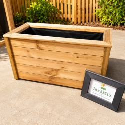 Jardinière balconnière 90x45x40