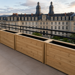 Jardinière haute 180x40x80