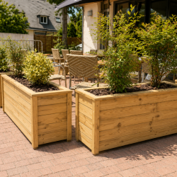 Jardinière terrasse 120x50x60