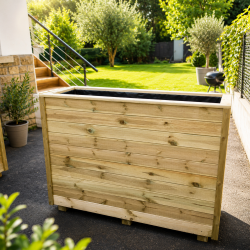 Jardinière haute XXL 120x50x100