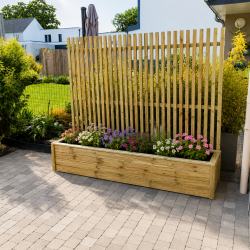 Jardinière brise-vue 220x50x50