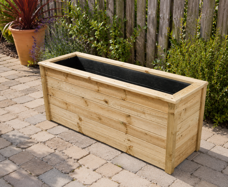 Jardinière rectangle 150x40x60