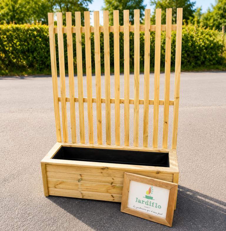 Jardinière pare-vue 90x45x40