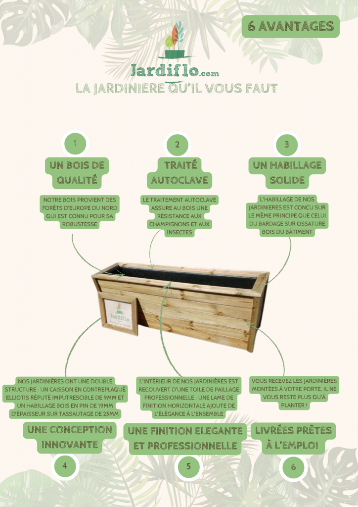avantages jardinières