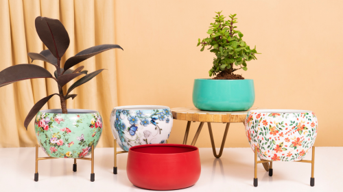 jardinière sur pied