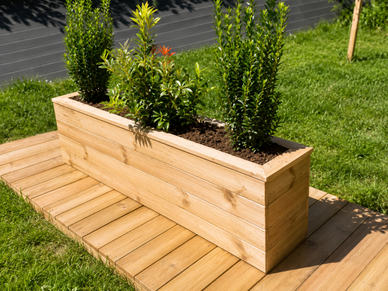 Jardinière balconnière 120x30x40