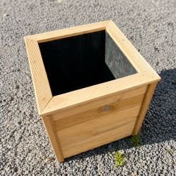Jardinière carrée 50x50x50