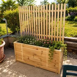 Jardinière pare-vue 150x35x70